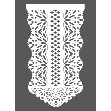 Panel ekran ażurowy sztywny 155 * 60 cm